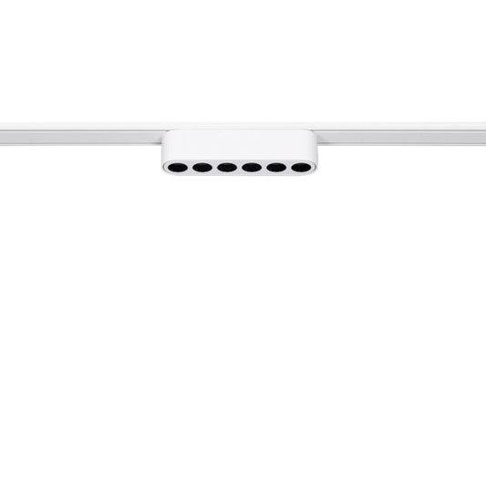 Foco Calha Linear LED Magnético 25mm SuperSlim 6W 48V Branco 120mm
