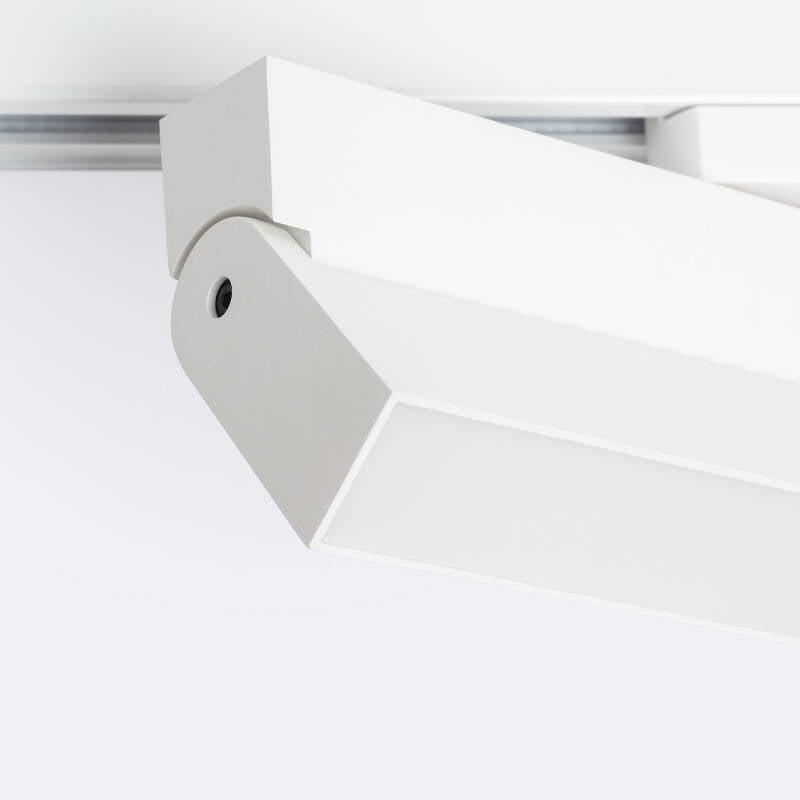 Foco Calha Linear LED Monofásico 24W Regulável TRIAC CCT Seleccionável Elegant Branco
