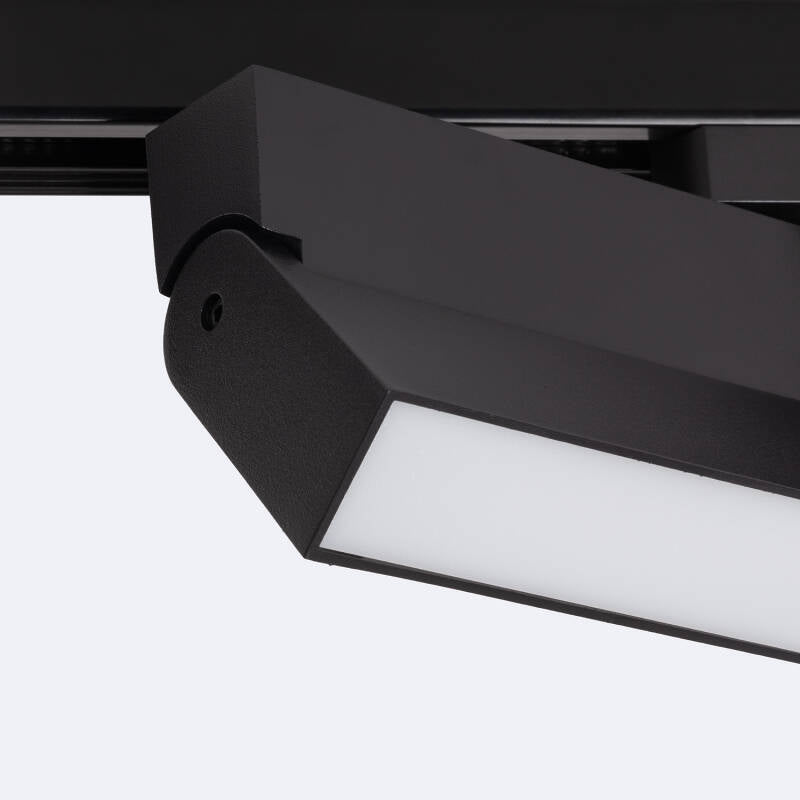 Foco Calha Linear LED Monofásico 24W Regulável TRIAC CCT Seleccionável Elegant Preto