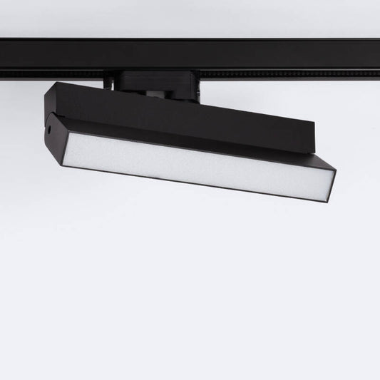 Foco Calha Linear LED Trifásico 24W Regulável TRIAC CCT Seleccionável Elegant Preto