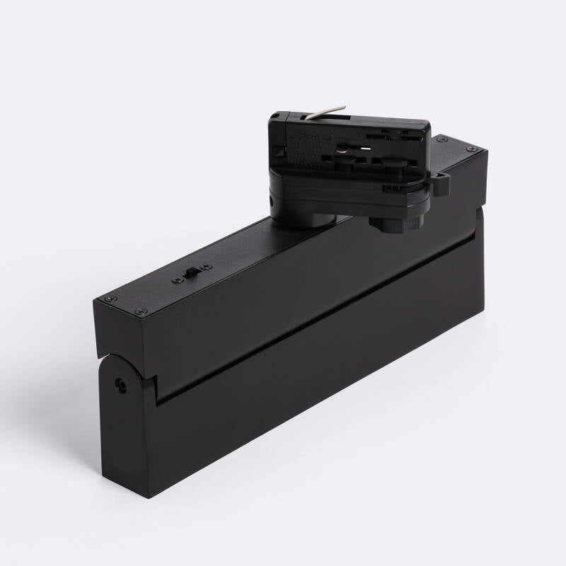 Foco Calha Linear LED Trifásico 24W Regulável TRIAC CCT Seleccionável Elegant Preto
