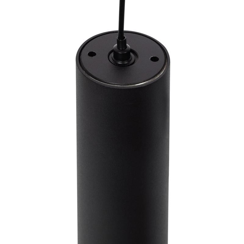 Foco Calha Suspenso Cuarzo LED Magnético 25mm SuperSlim 15W 48V Preto