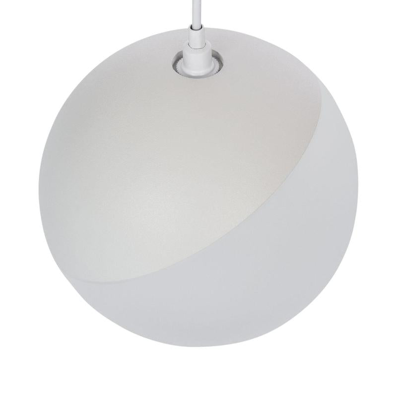 Foco Calha Suspenso LED Magnético 25mm SuperSlim 10W 48V Branco Ø100 mm