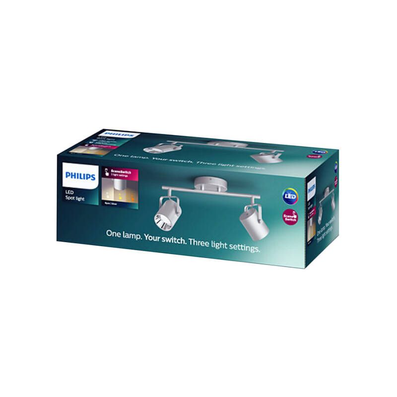 Foco de Teto LED PHILIPS Duplo Byre 8.6W