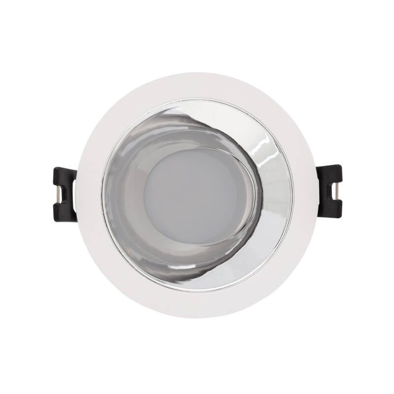 Foco Downlight Cónico GU10 6 W, diâmetro de corte de 75 mm, PC Reflect