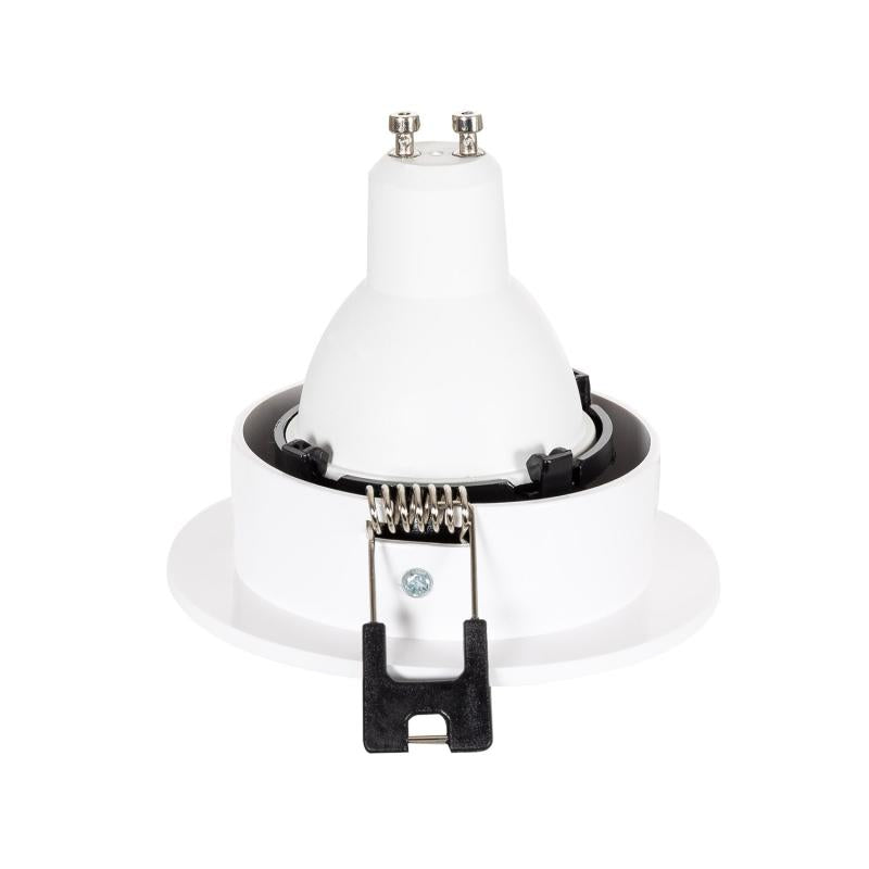 Foco Downlight Cónico GU10 6W Corte Ø70 mm Baixo UGR PC
