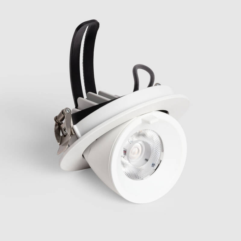 Foco Downlight Direccionável Circular LED 15W CCT Seleccionável Branco LIFUD