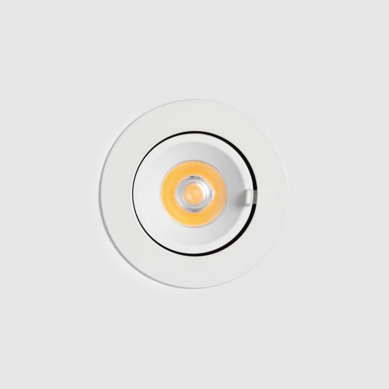 Foco Downlight Direccionável Circular LED 15W CCT Seleccionável Branco LIFUD