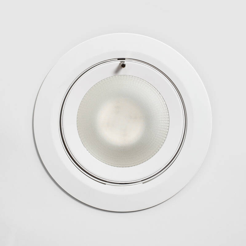 Downlight LED 48W Circular Orientável com chip OSRAM 120 lm/W LIFUD, diâmetro de Corte Ø 200 mm