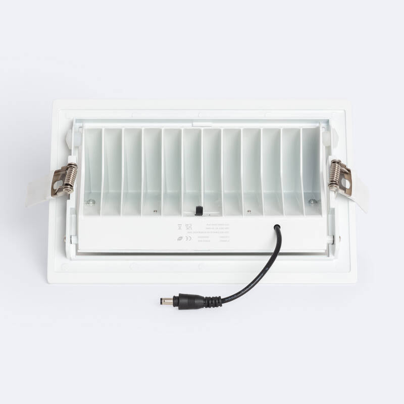 Foco Downlight Direccionável Retangular LED 40W 100 lm/W 2CCT Seleccionável