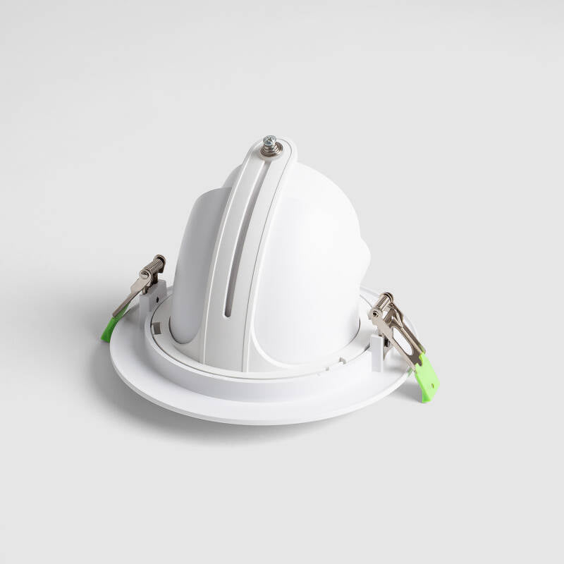 Foco Downlight Direcionável Circular LED 38W Chip OSRAM 120 lm/W CCT Seleccionável LIFUD No Flicker
