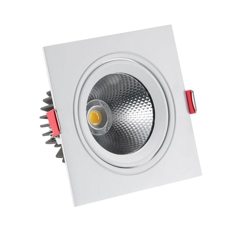 Foco Downlight LED 10W COB Quadrado New Madison Corte Ø 95 mm