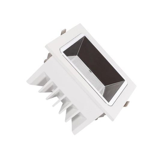 Downlight LED 10W Quadrado Premium CRI90 LIFUD Corte 100x100 mm