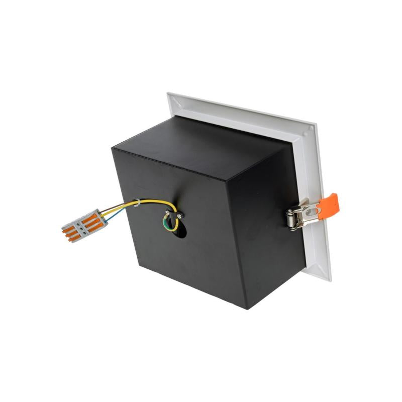 Foco Downlight LED 12 W Direccionável Kardan Quadrado AR111 Corte 165x165 mm