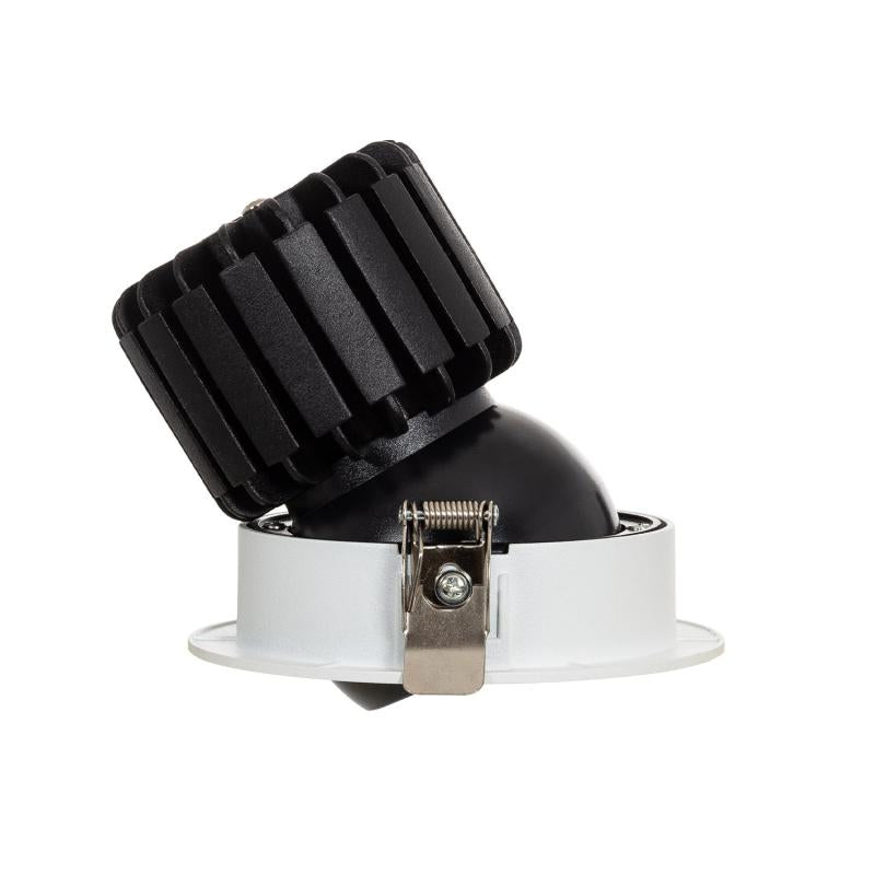 Foco Downlight LED 12W COB Direccionável 360º Circular Corte Ø 100 mm CRI90 Expert Color No Flicker
