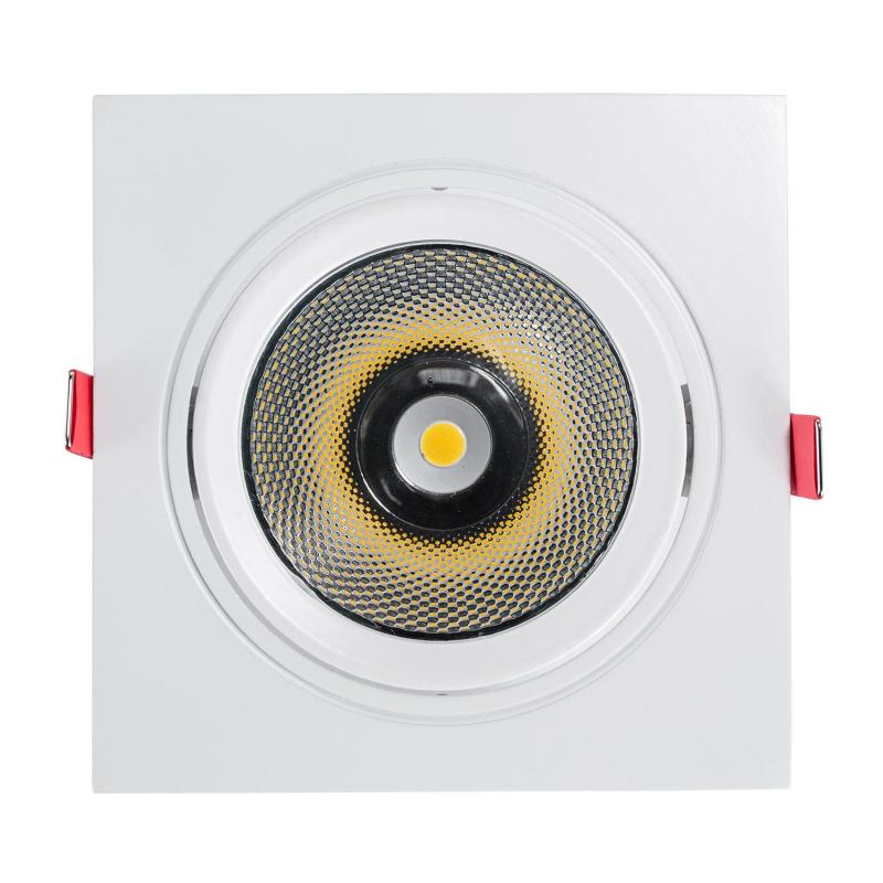 Foco Downlight LED 15W COB Quadrado New Madison Corte Ø 115 mm