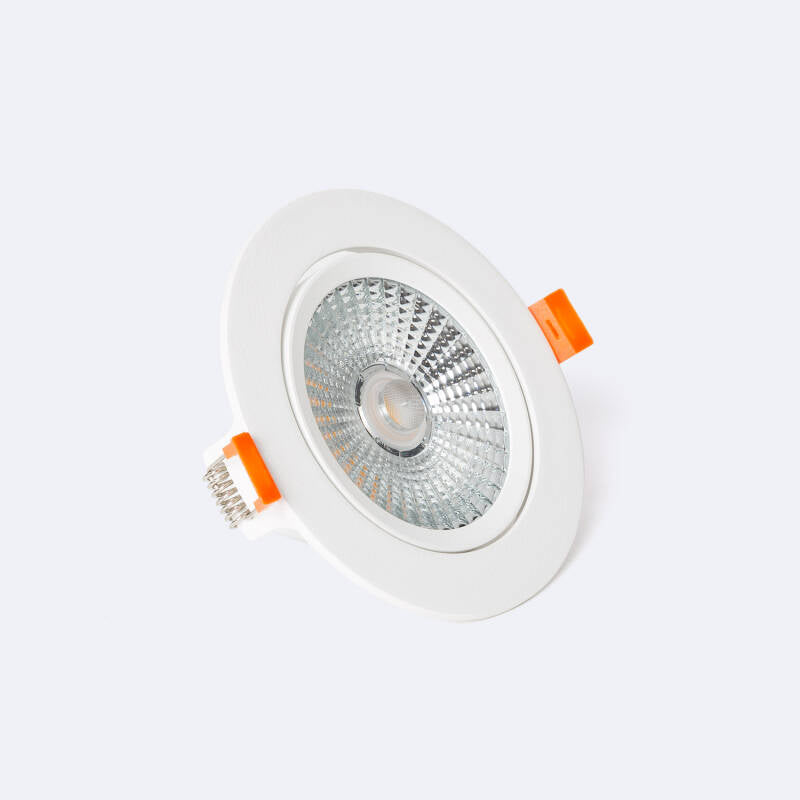Foco Downlight LED 15W COB Superslim LIFUD Direcionável Circular Branco Corte Ø100 mm CRI90 Expert Color No Flicker