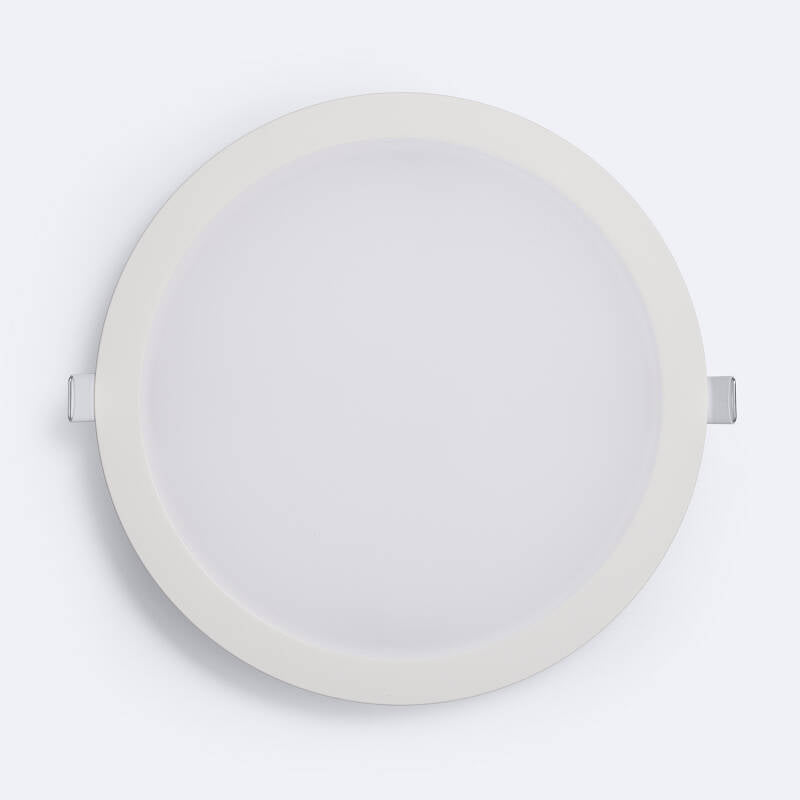 Foco Downlight LED 18.2W Circular Branco Corte Ø200 mm