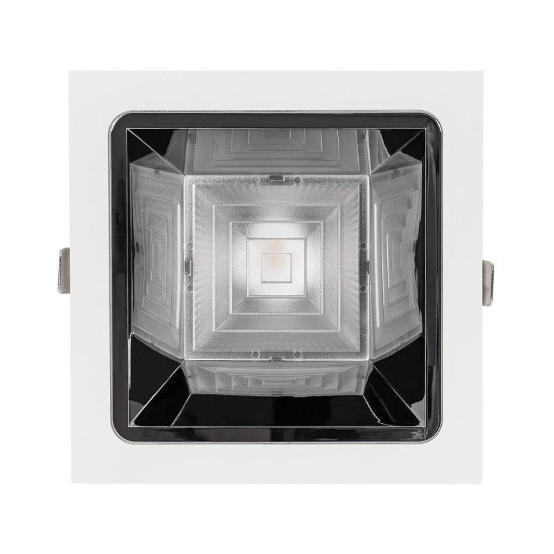 Downlight LED 20W Quadrado Premium CRI90 LIFUD Corte 125x125 mm