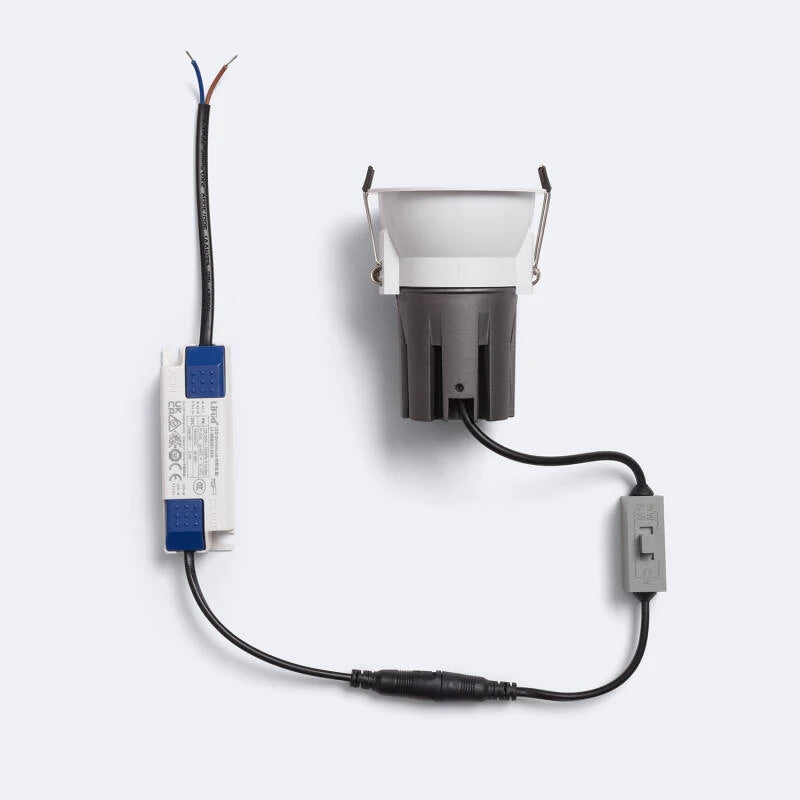 Foco Downlight LED 5W / 7W Cónico Areni Corte Ø 65 mm