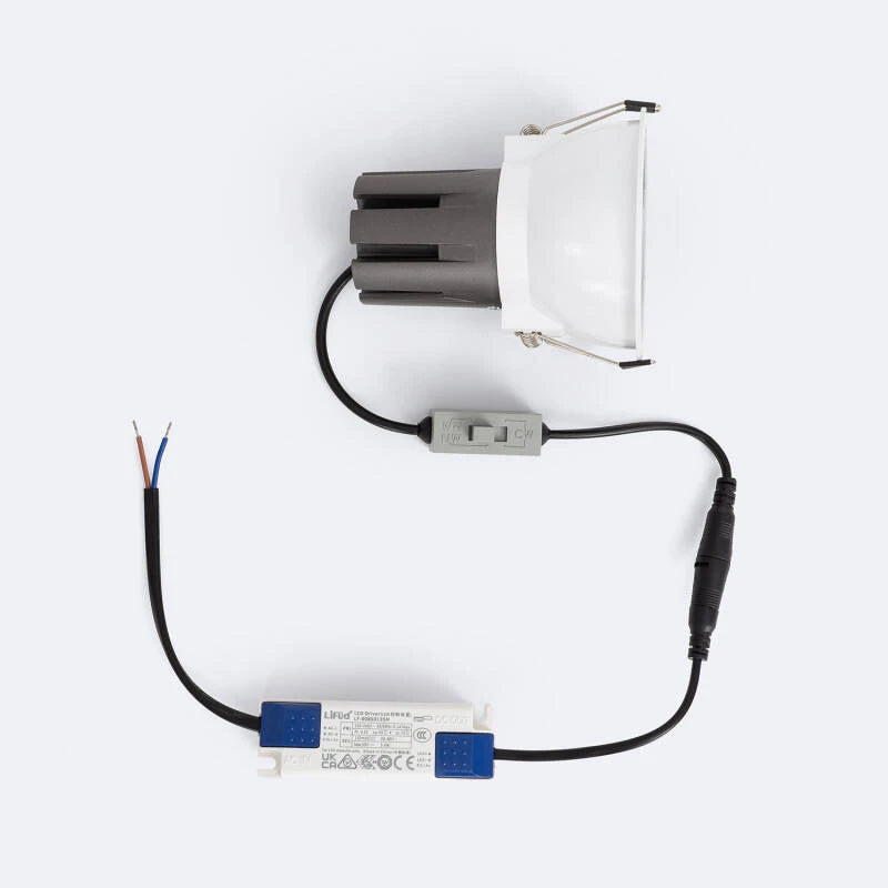 Foco Downlight LED 5W / 7W Cónico Areni Corte Ø 75 mm