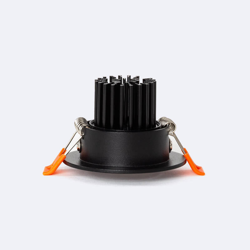 Foco Downlight LED 5W COB Direcionável Circular Preto Corte Ø55 mm CRI92 Expert Color No Flicker