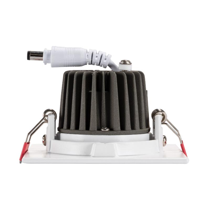 Foco Downlight LED 5W COB Quadrado New Madison Corte Ø 75 mm