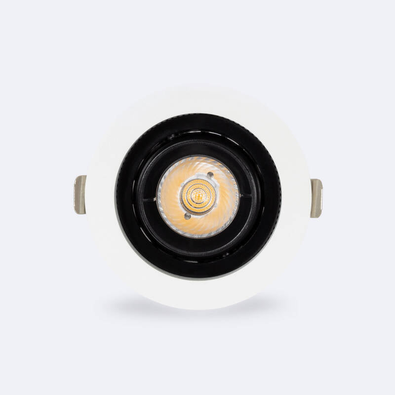 Foco Downlight LED 7W COB Direccionável 360º Circular Corte Ø 80 mm CRI90 Expert Color No Flicker