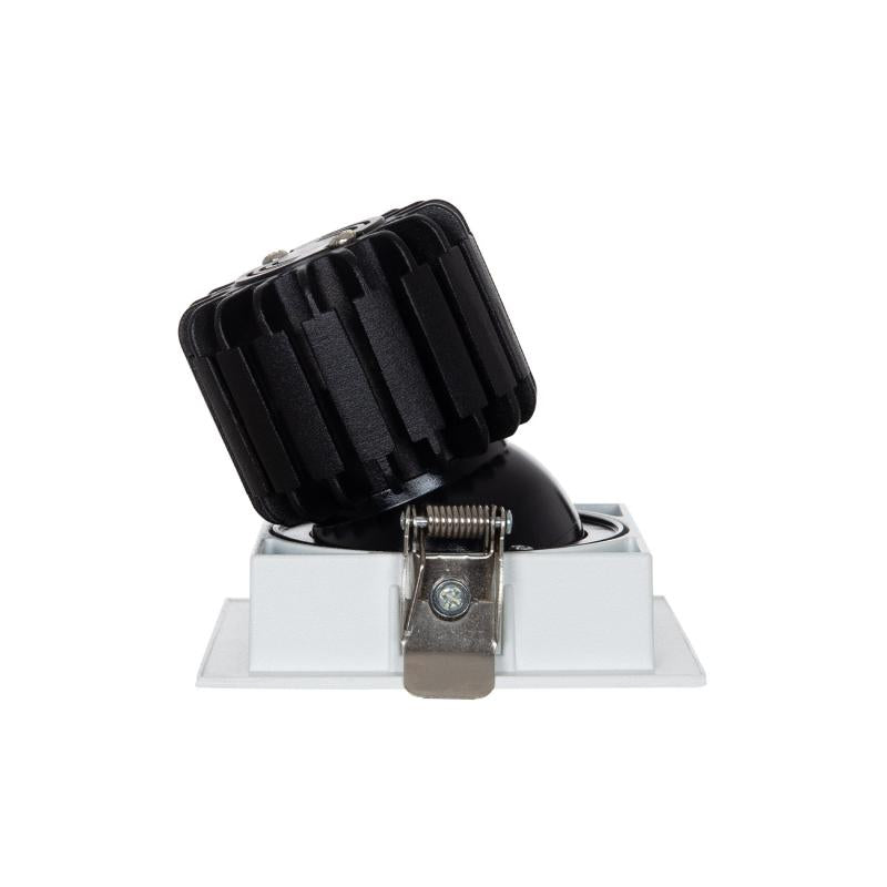 Foco Downlight LED 7W COB Direccionável 360º Quadrado Corte 82x82 mm CRI90 Expert Color No Flicker