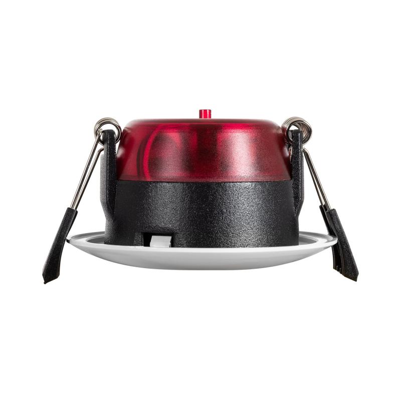 Foco Downlight LED 8W CCT Seleccionável Circular Regulável IP65 Corte Ø70 mm