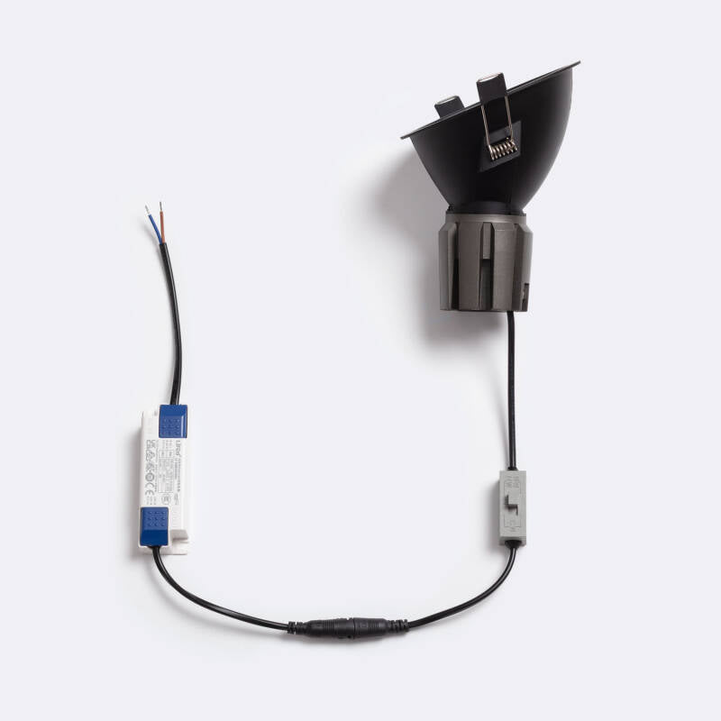 Foco Downlight LED 9W / 12W Cónico inclinação 20º Areni Corte Ø 100mm