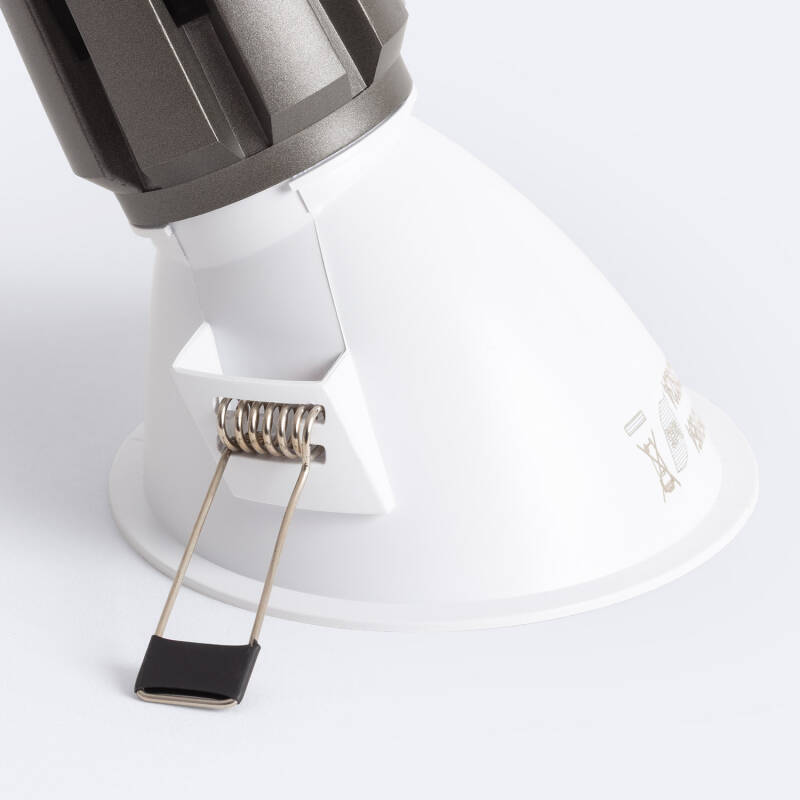 Foco Downlight LED 9W / 12W Cónico inclinação 20º Areni Corte Ø 85 mm