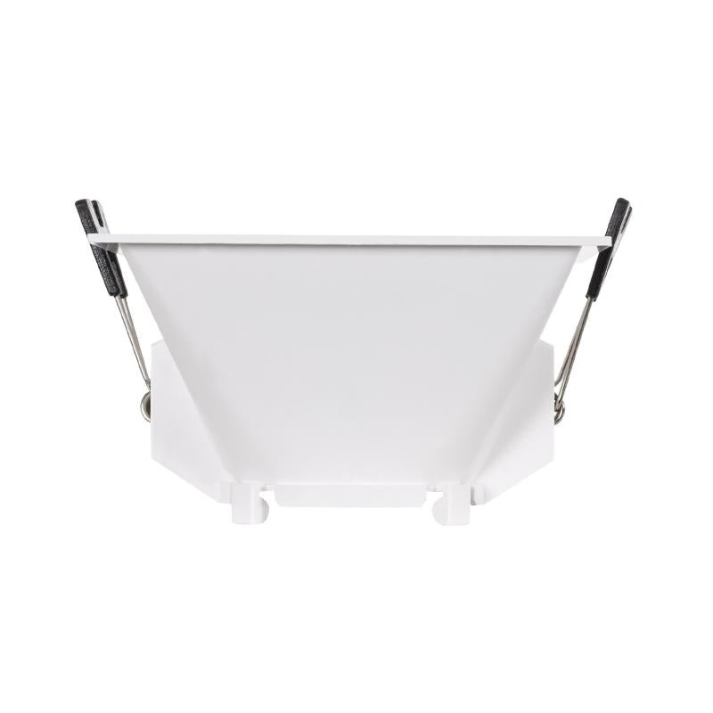 Foco Downlight Quadrado GU10 6W Corte 85x85 mm Baixo URG PC