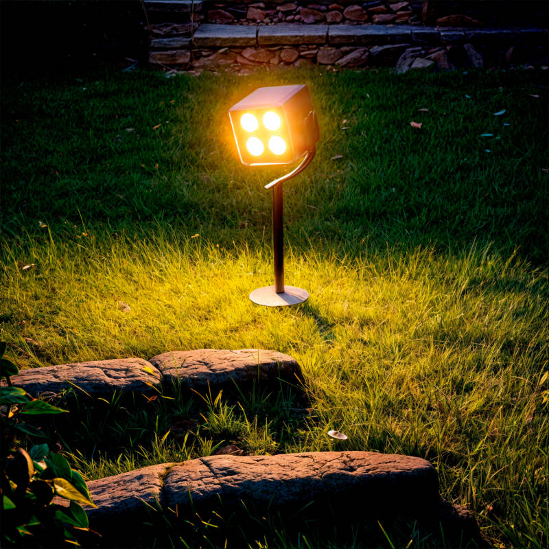 Foco Exterior LED 11W com Espeto Attex
