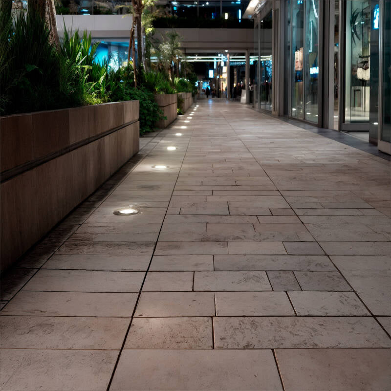Foco Exterior LED Encastrável de Chão 12 DC Tiziano