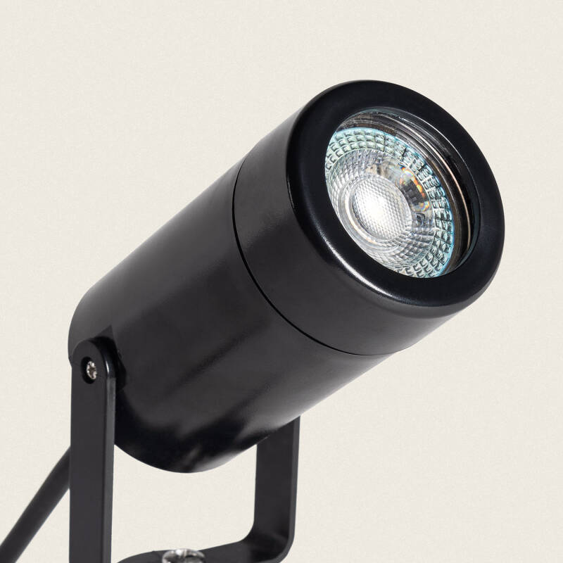 Foco Exterior LED com Espeto Leaf para Lâmpada GU10