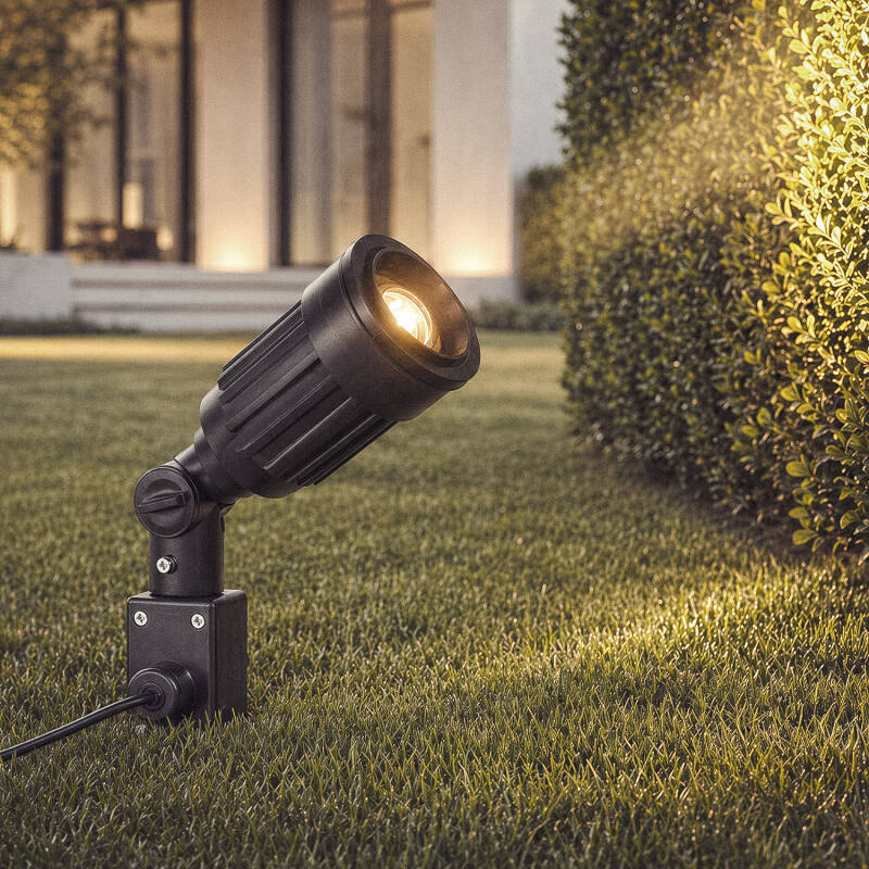 Foco Exterior com Espeto Alcorisa para Lâmpada E27
