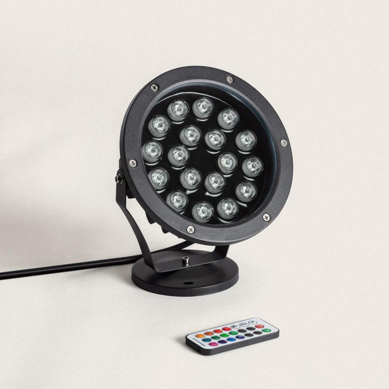 Foco Exterior LED RGB 18W Colmar