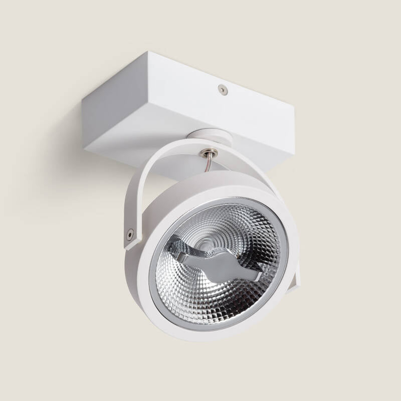 Foco LED 15W CREE de Superfície Direccionável AR111 Regulável Branco