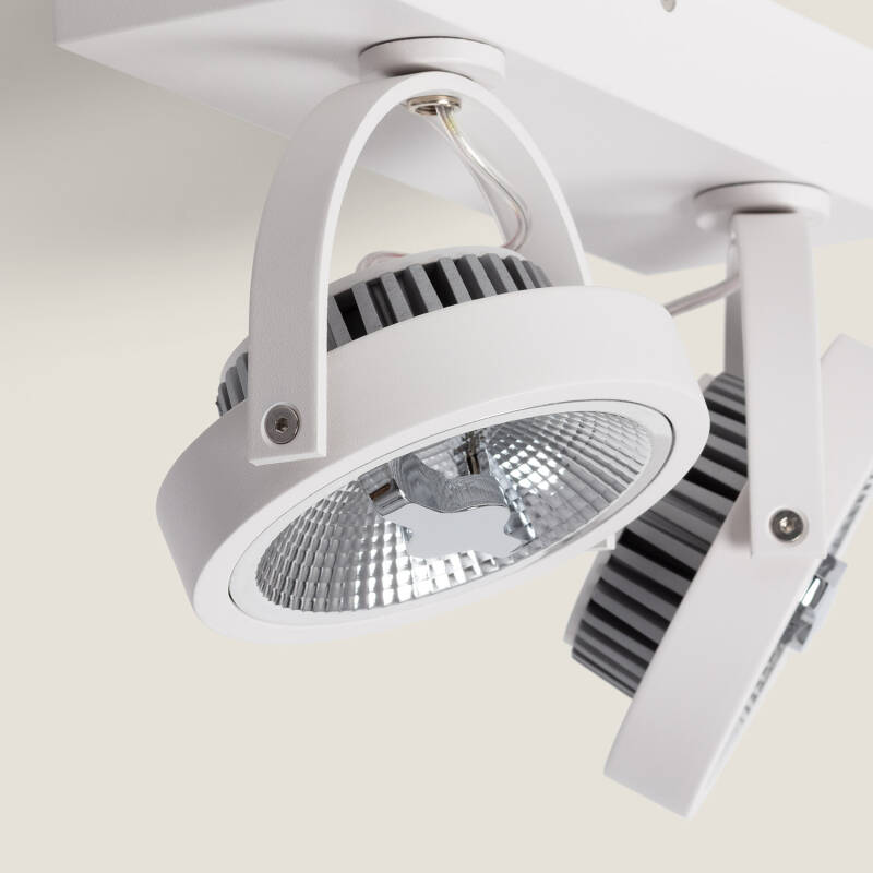 Foco LED 30W CREE Superfície Direccionável AR111 Regulável Branco