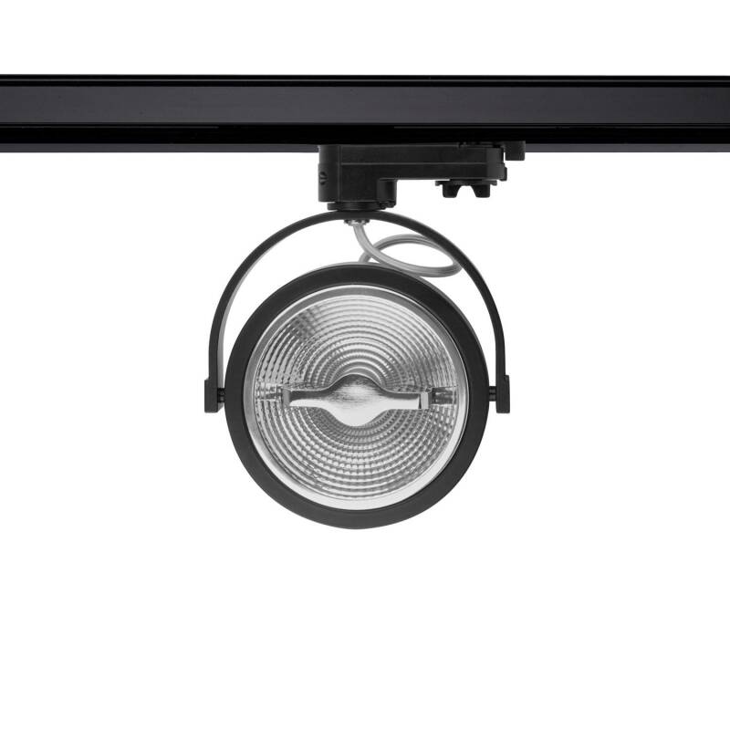 Foco LED Cree AR111 15W Regulável Preto para Calha Trifásico