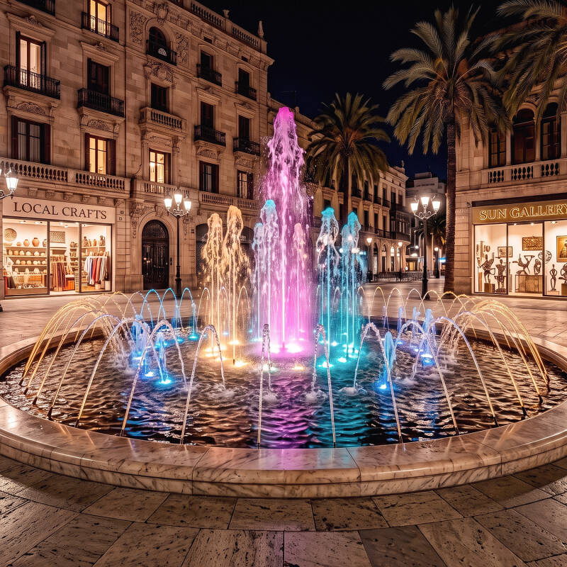 Foco submersível LED RGB de 9 W para superfícies, 12 V CC, XtraPool