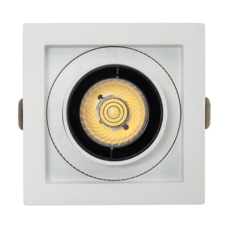 Foco LED Direcionável Sanaqi 12W Marco Quadrado Corte 75x75 mm LIFUD