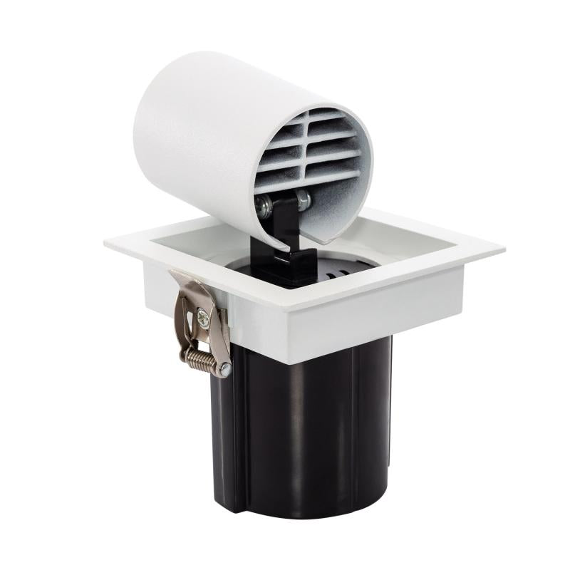 Foco LED Direcionável Sanaqi 12W Marco Quadrado Corte 75x75 mm LIFUD