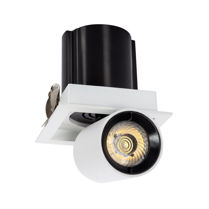 Foco LED Direcionável Sanaqi 12W Marco Quadrado Corte 75x75 mm LIFUD