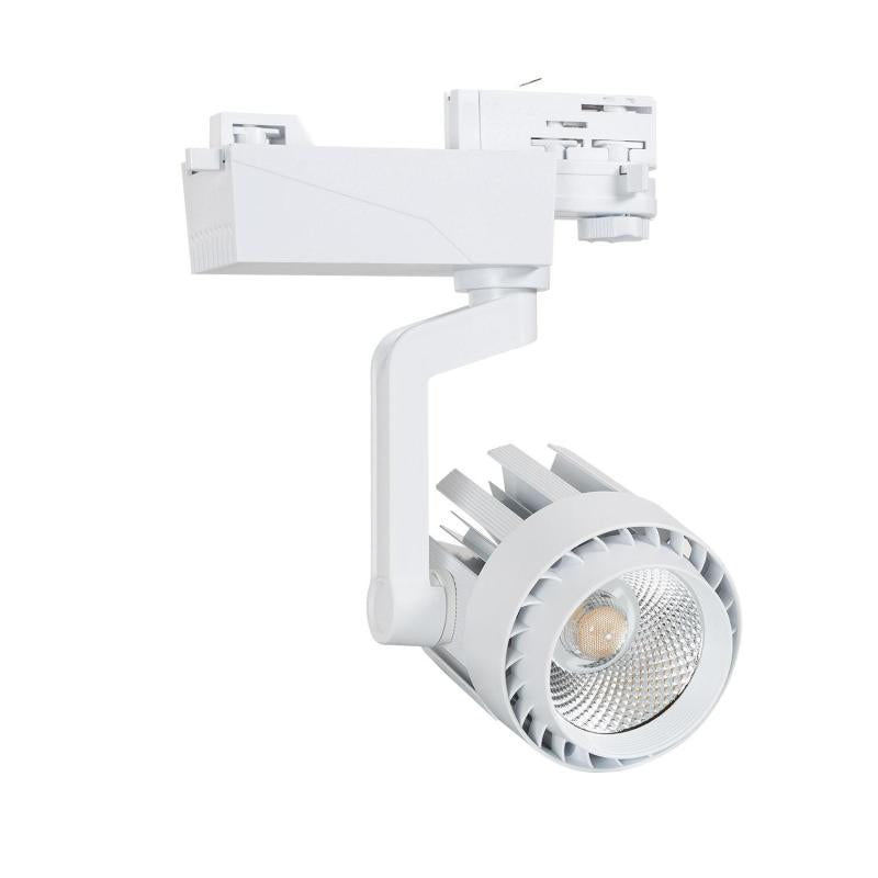 Foco LED Dora 30W Branco para Calha Trifásico