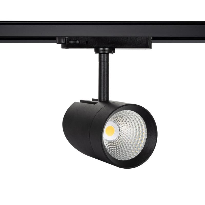 Foco Calha LED Trifásico 30W Fuji Preto