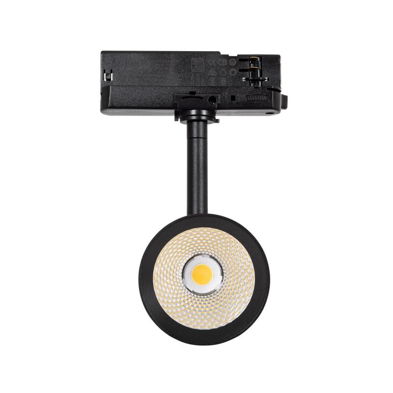 Foco Calha LED Trifásico 30W Fuji Preto