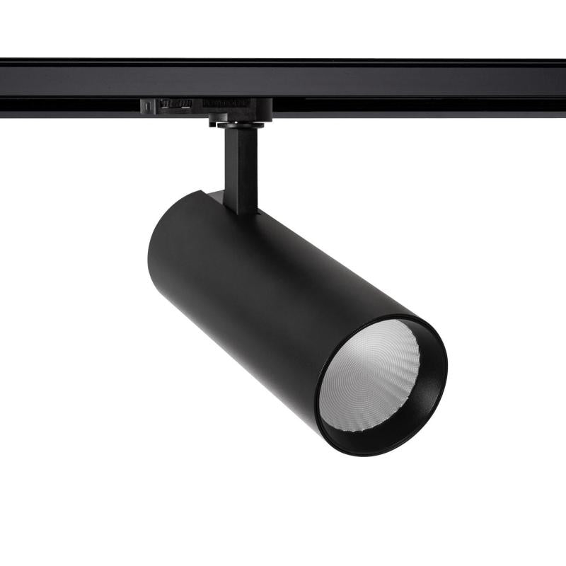 Foco LED New Bertha Preto 30W LIFUD para Calha Trifásico