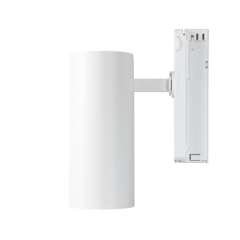 Foco LED d'Angelo Branco 40W CCT Seleccionável LIFUD para Calha Trifásico